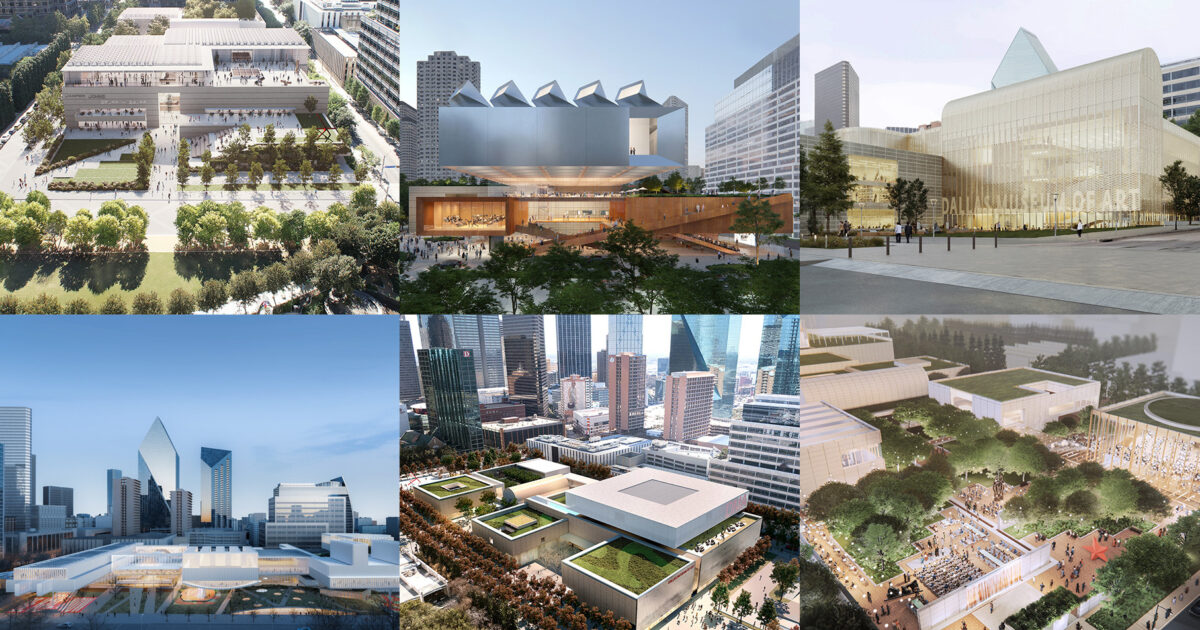 Dallas Museum of Art reveals competition finalists’ design concepts ...