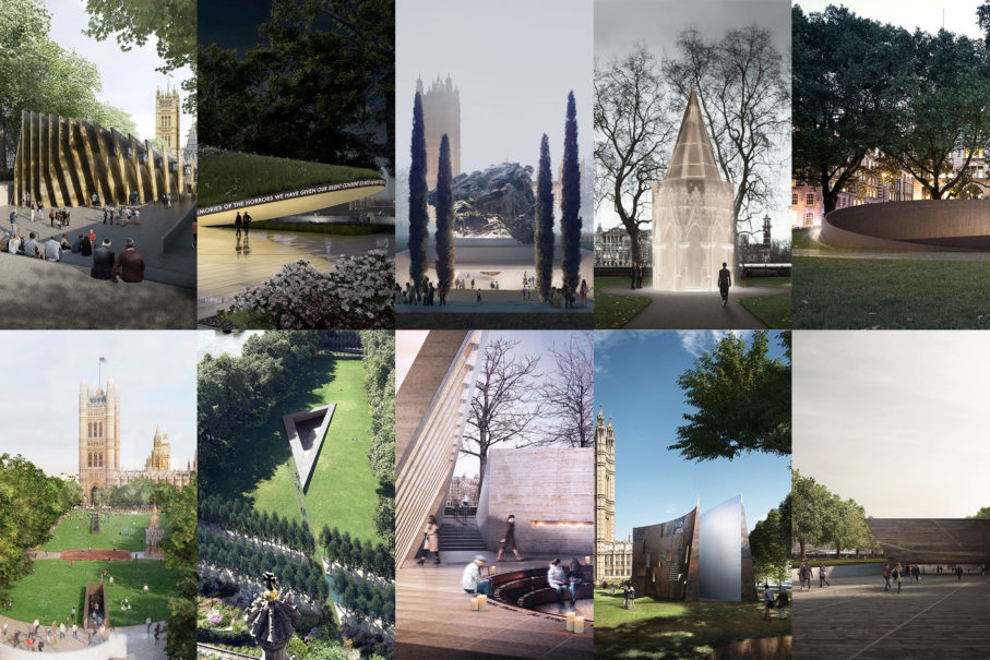 16 UK Holocaust memorial shortlist